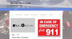 Desktop Screenshot of beabetterdj.com